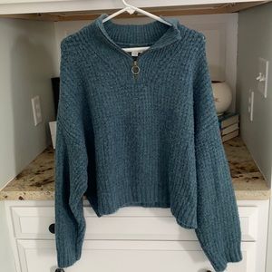 Quarter zip sweater